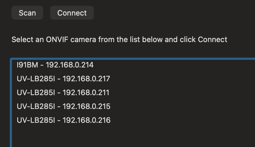 RTSP ONVIF H264 H265 HEVC